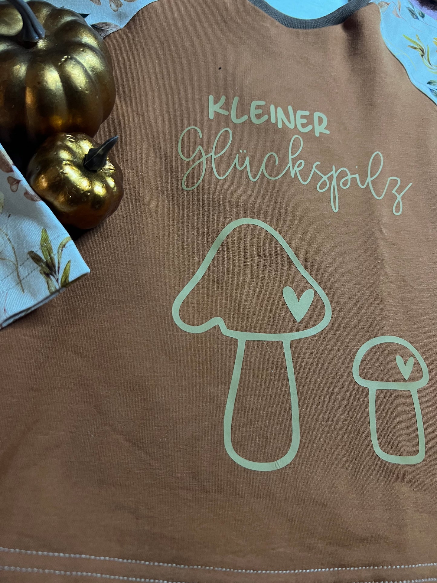 Raglan-Shirt kleiner Glückspilz