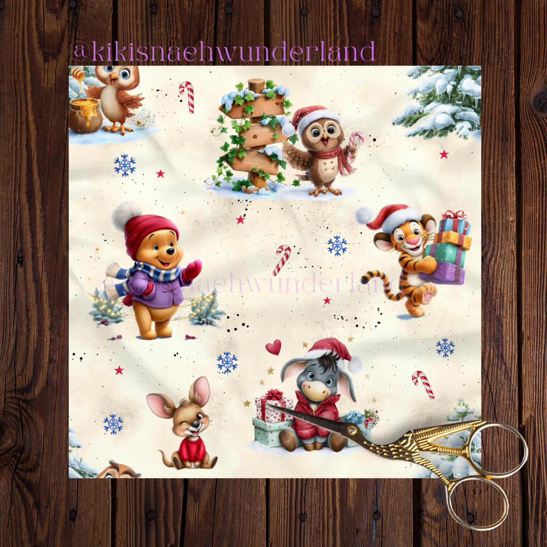Honigbär an Weihnachten