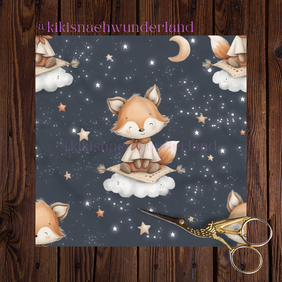 Fuchs im Sternenhimmel