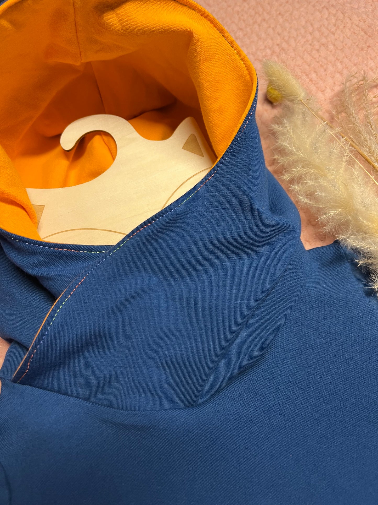 Hoodie Bär mit Kürbis