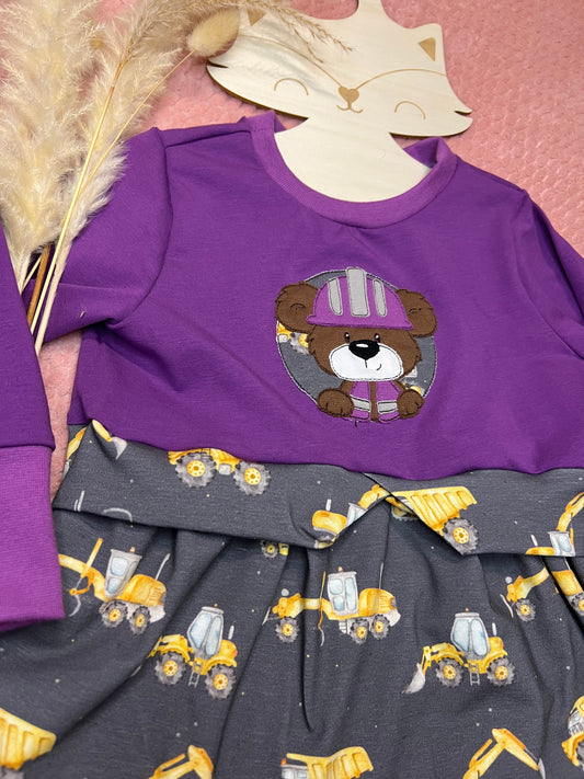 Girly Sweater Baustellenbär