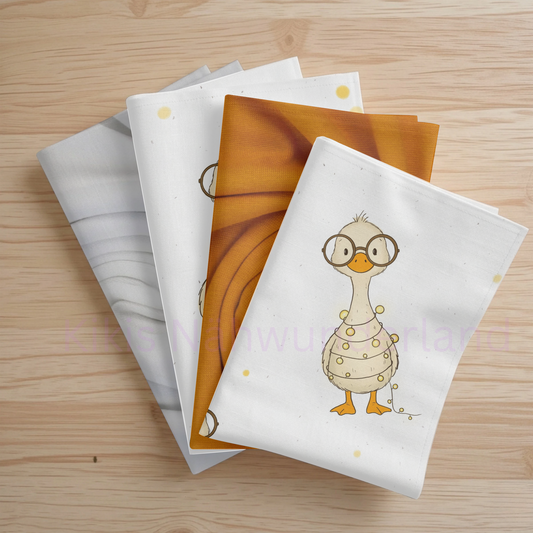 Die Weihnachts-Gans- Gans, Weihnachten, Stoff, Meterware, Eigenproduktion