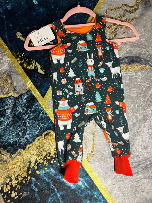 Strampler „im Winter"