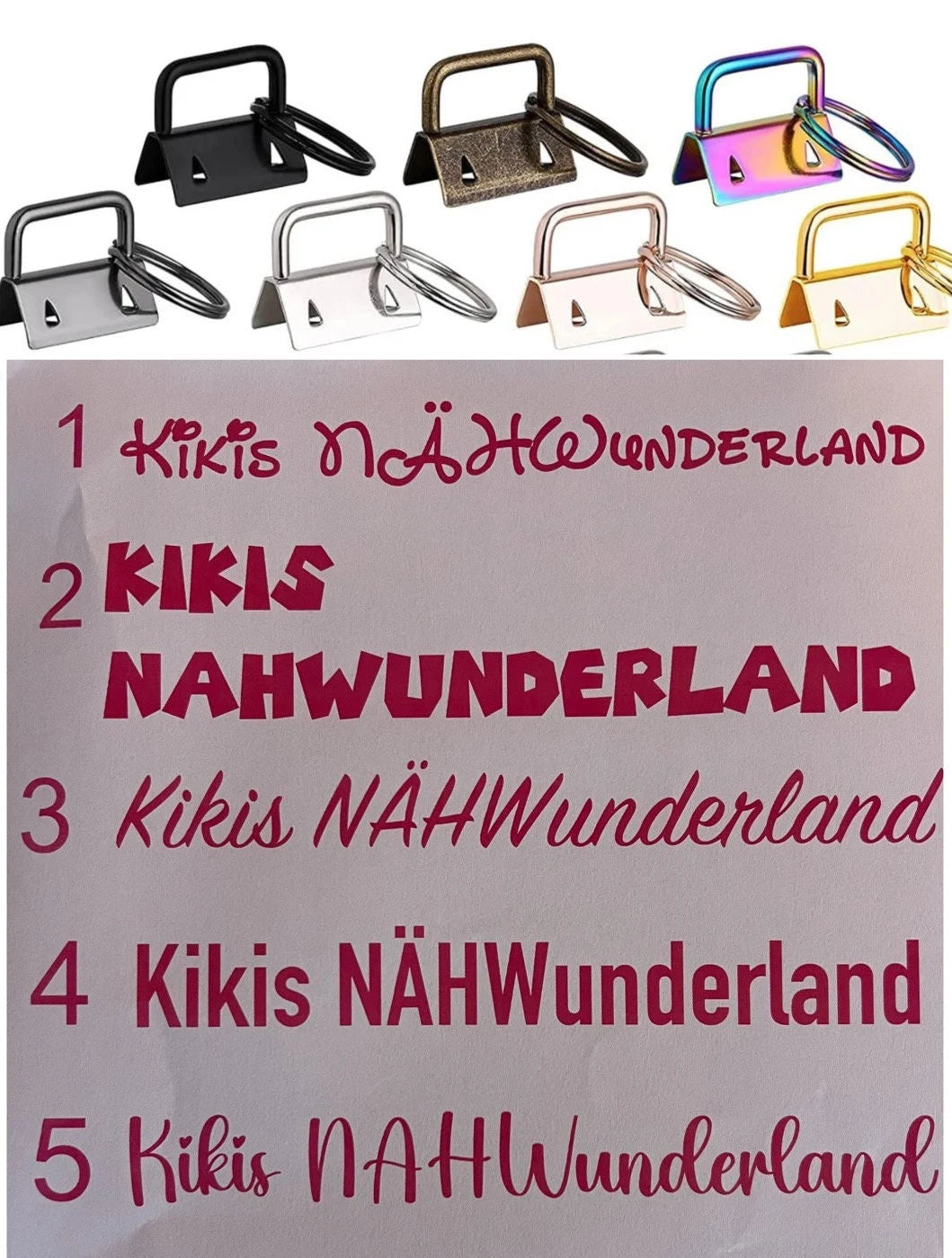 Liebevoll Personalisierte Schlüsselanhänger