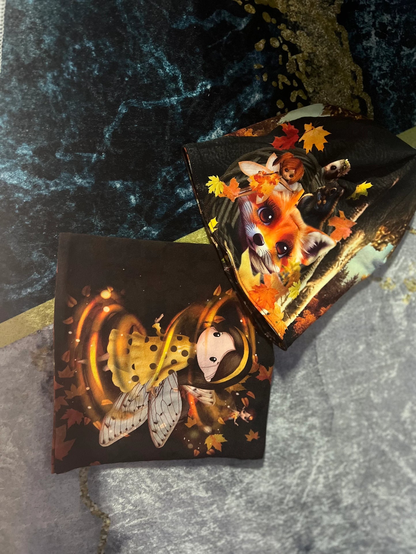 Beanie und passende Halssocke „Fuchs“